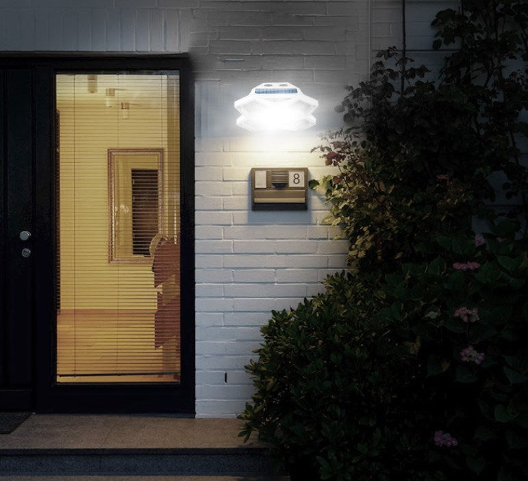 Solar Outdoor Courtyard Light with Motion Sensor