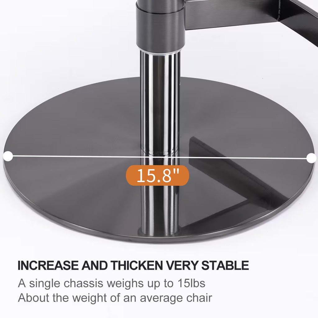 Metallic Leather Bar Stool